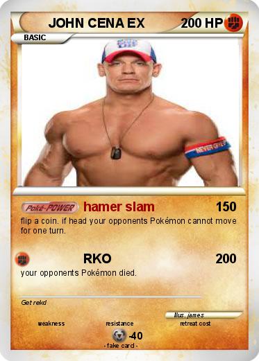Pokemon JOHN CENA EX
