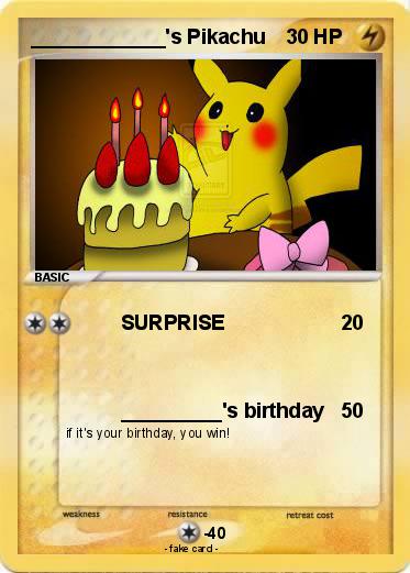 Pokemon ____________'s Pikachu