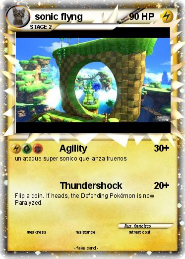 Pokemon sonic flyng