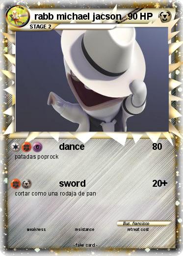 Pokemon rabb michael jacson