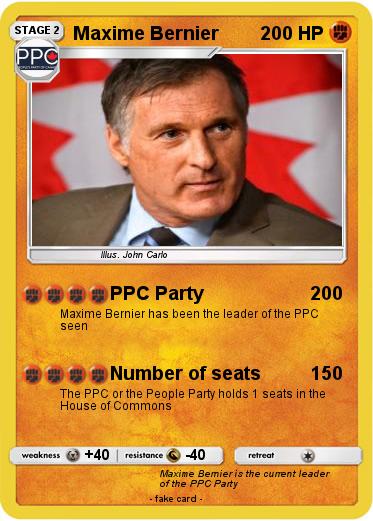 Pokemon Maxime Bernier