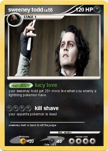 Pokemon sweeney todd
