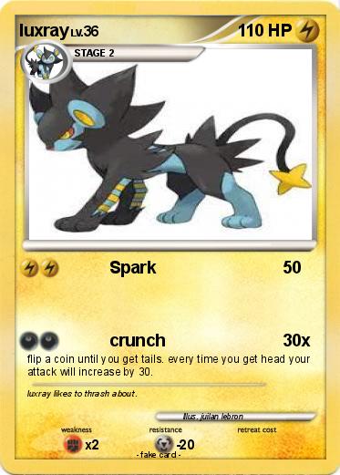 Pokemon luxray