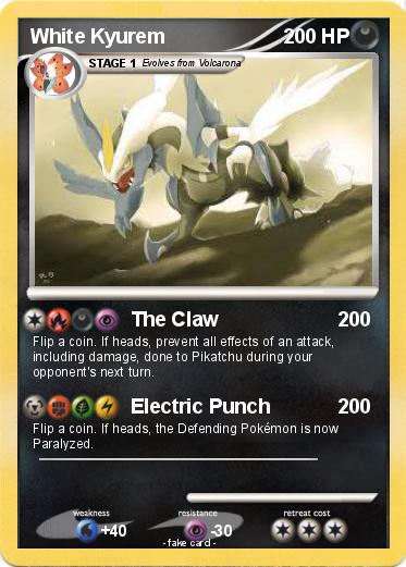 Pokemon White Kyurem
