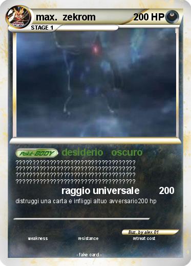 Pokemon max.  zekrom