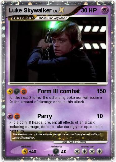 Pokemon Luke Skywalker