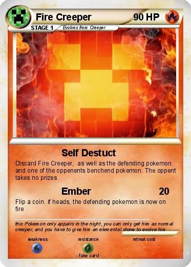 Pokemon Fire Creeper