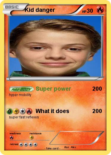 Pokemon Kid danger
