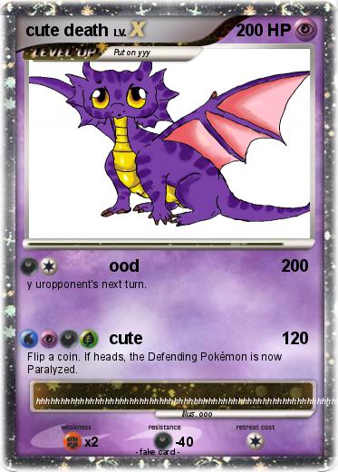 Pokemon cute death