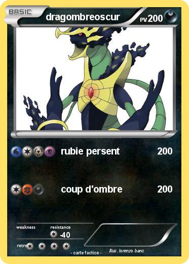 Pokemon dragombreoscur
