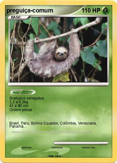Pokemon preguiça-comum