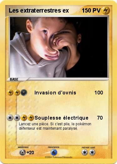 Pokemon Les extraterrestres ex 