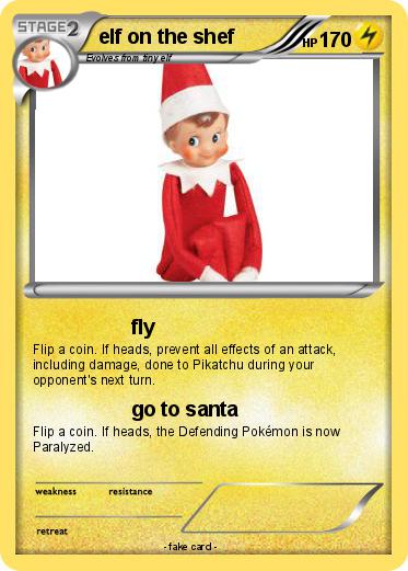 Pokemon elf on the shef