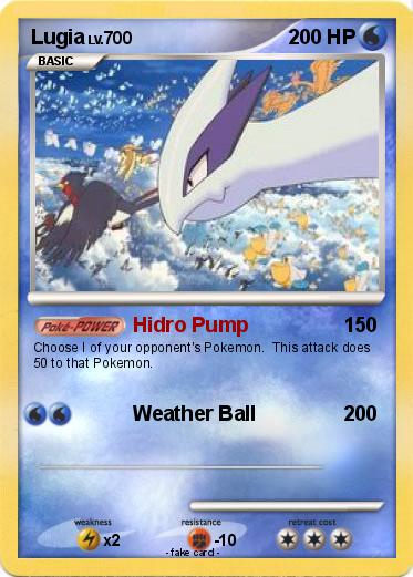 Pokemon Lugia