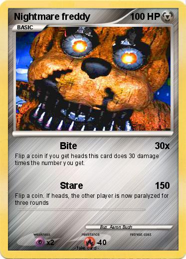 Pokemon Nightmare freddy