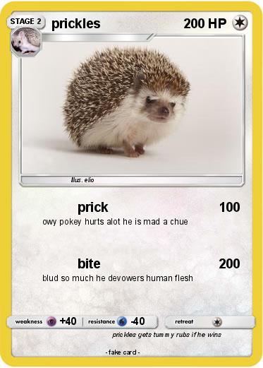 Pokemon prickles