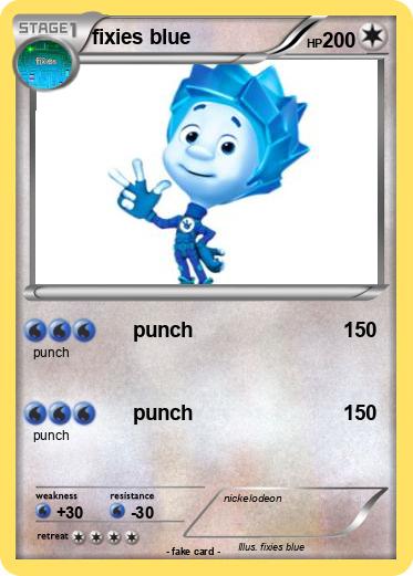 Pokemon fixies blue