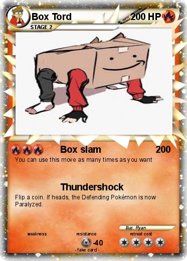 Pokemon Box Tord