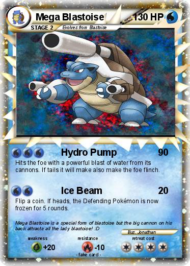 Pokemon Mega Blastoise