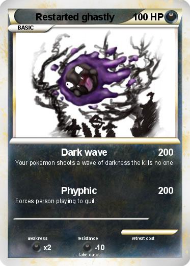 Pokemon Restarted ghastly