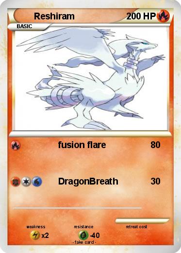 Pokemon Reshiram
