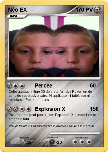 Pokemon Néo EX