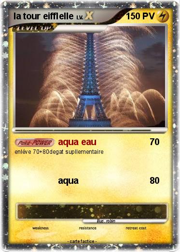 Pokemon la tour eifflelle