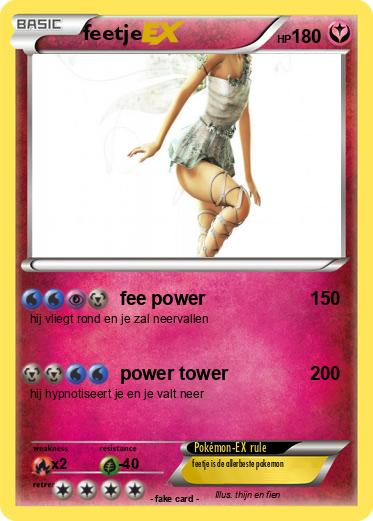 Pokemon feetje