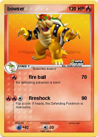 Pokemon bowser