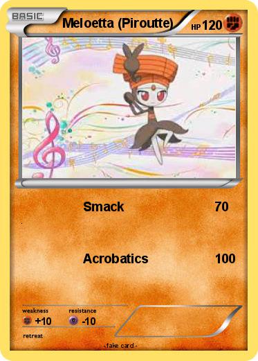Pokemon Meloetta (Piroutte)