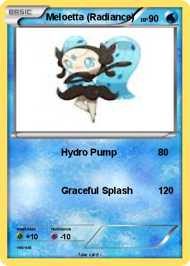 Pokemon Meloetta (Radiance)