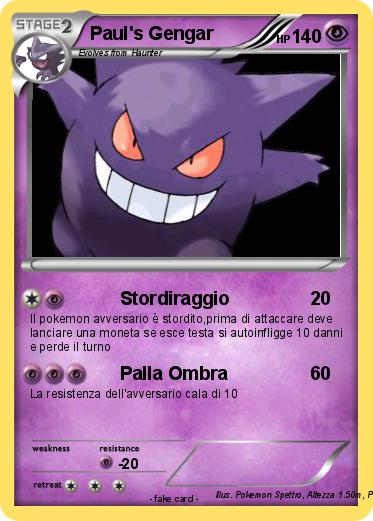 Pokemon Paul's Gengar
