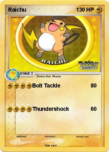 Pokemon Raichu