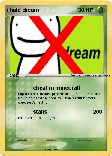 Pokemon i hate dream