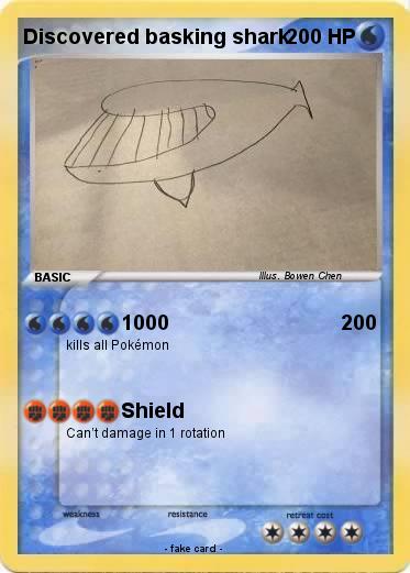 Pokemon Discovered basking shark