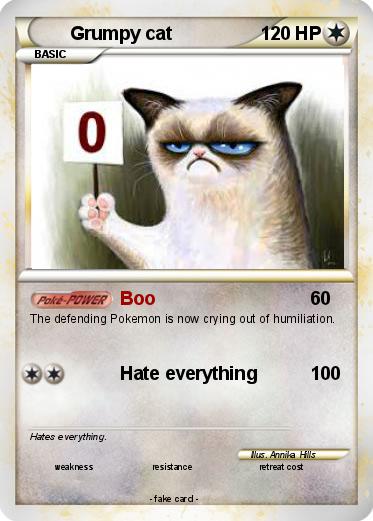 Pokemon Grumpy cat