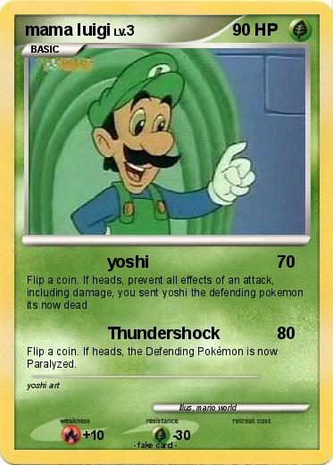 Pokemon mama luigi
