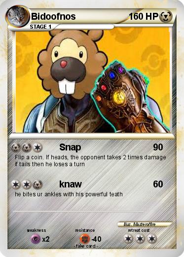 Pokemon Bidoofnos