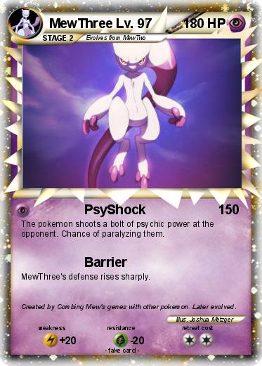 Pokemon MewThree Lv. 97
