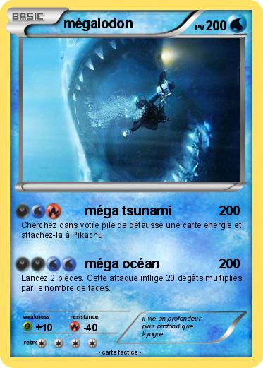 Pokemon mégalodon