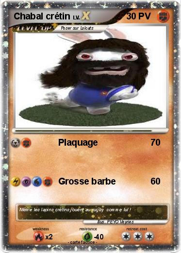 Pokemon Chabal crétin