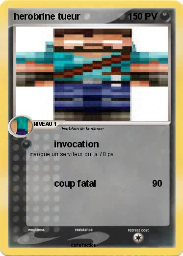 Pokemon herobrine tueur
