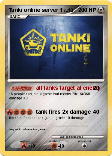 Pokemon Tanki online server 1