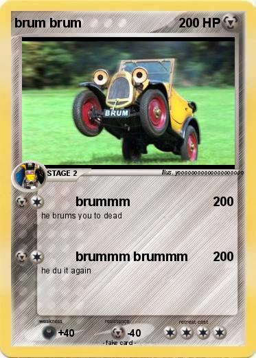 Pokemon brum brum