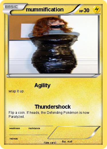 Pokemon mummification