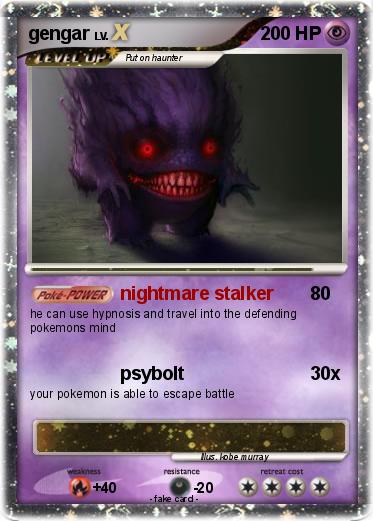 Pokemon gengar