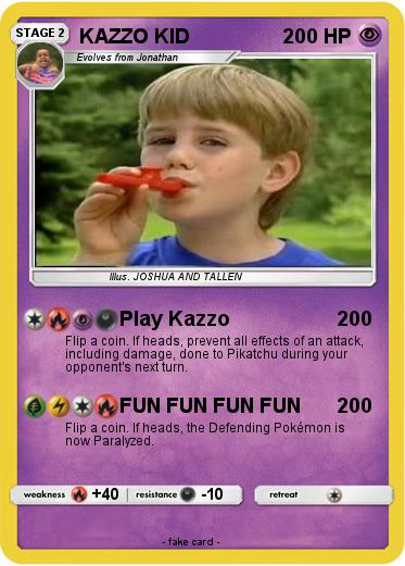 Pokemon KAZZO KID