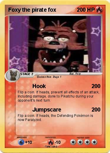 Pokemon Foxy the pirate fox