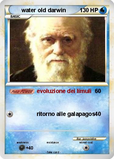 Pokemon water old darwin