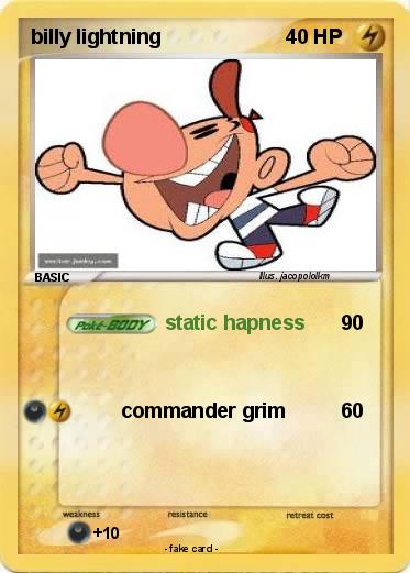 Pokemon billy lightning
